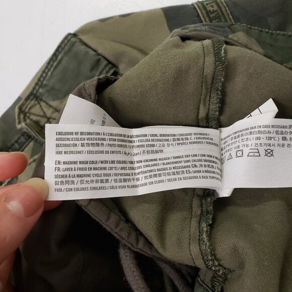 Abercrombie & Fitch Womens Gorpcore Camo Military Utility Jacket Size M Army - Picture 6 of 10